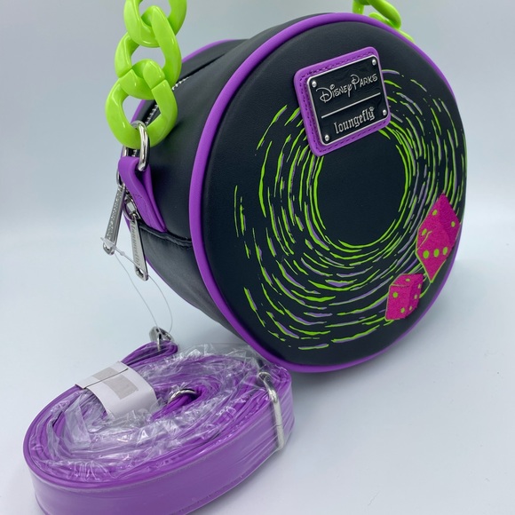 Disney Loungefly Oogie Boogie Glow In The Dark Crossbody Exclusive - Picture 3 of 9